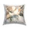Stupell Industries Abstract Beige Flower Blossoms Outdoor Pillow, 18 x 7 x 18